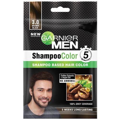 40201682 3 garnier men garnier men shampoo color shade 3 brown black