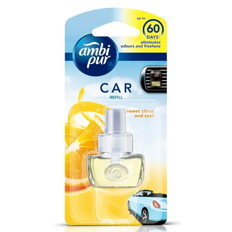 Ambi Pur Car Refill Sweet Citrus And Zest Up To 60 Days 7.5Ml