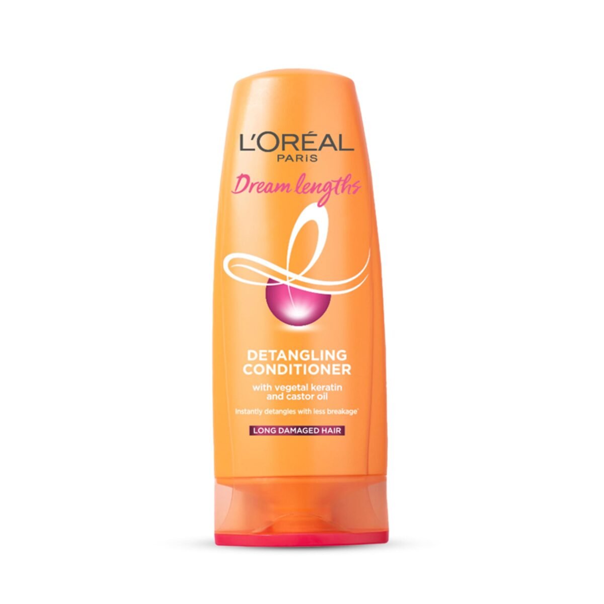 L'Oreal Paris Dream Lengths Detangling Conditioner With Vegetal Keratin And Castor Oil