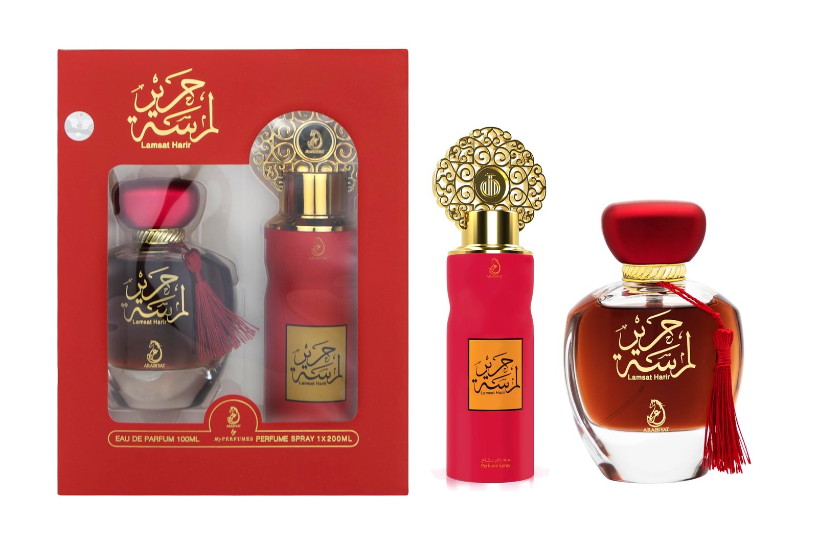 Arabiyat By My Perfumes best Lamsat Harir Gift Set Eau De Parfum