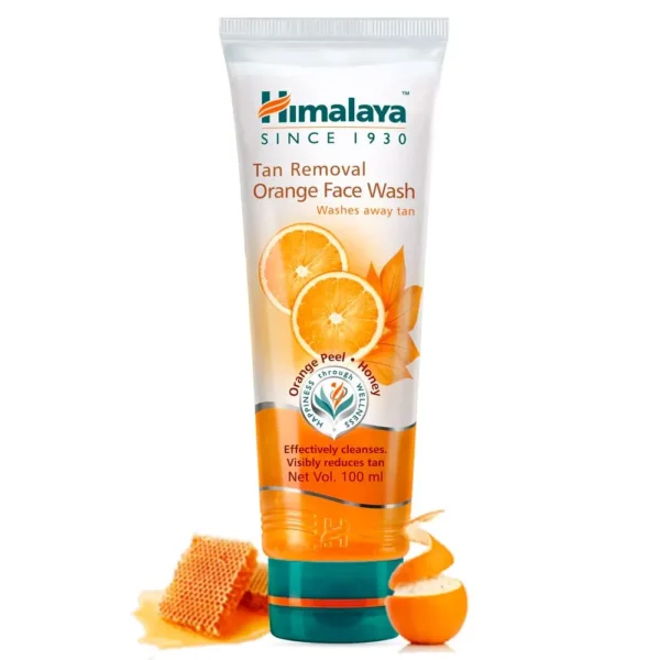 Himalaya Tan Removal Orange Face Wash 100Ml