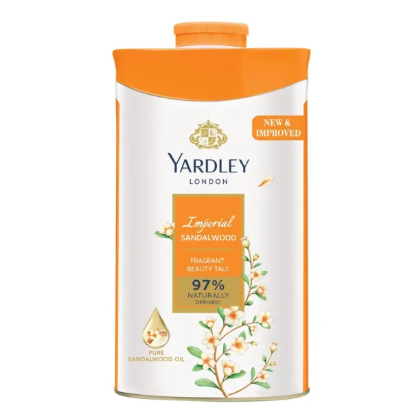 Yardley London Imperial Sandalwood Perfumed Talc 250G