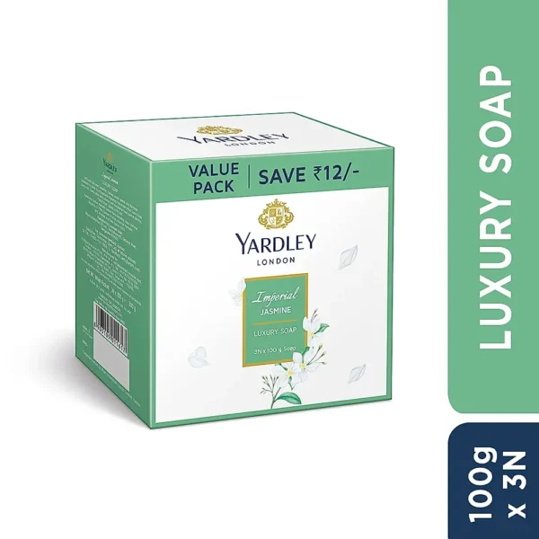 Yardley London Imperial Jasmine Luxury Soap 3*100G