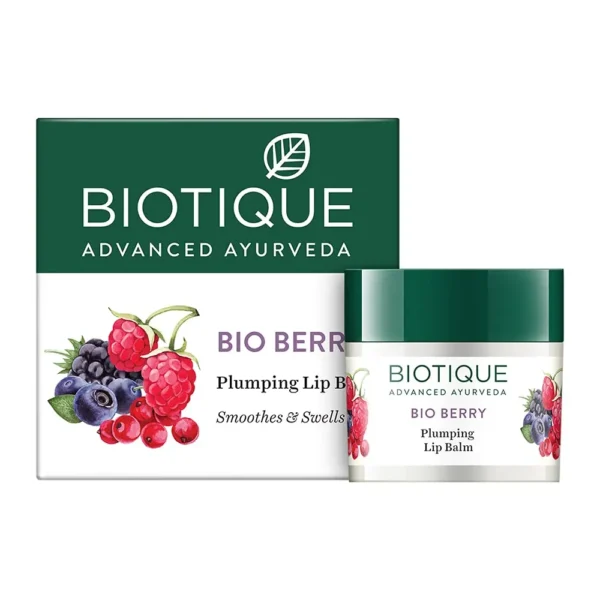 Biotique Advanced Ayurveda Berry Plumping Lip Balm 12G