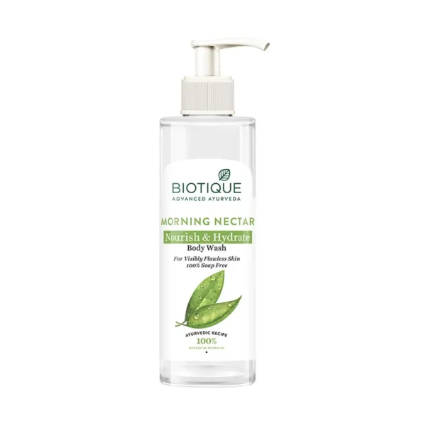 Biotique Advanced Ayurveda Morning Nectar Nourish & Hydrate Body Wash 200Ml