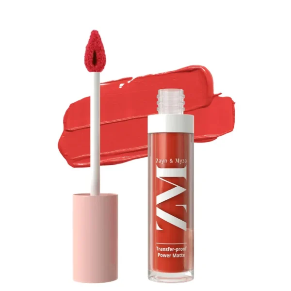Zayn And Myza Transfer-Proof Power Matte Lip Color 6Ml Candid Coral 03