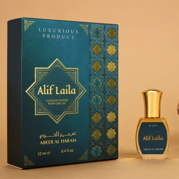 Meena Abeer Al Haram Alif Laila Concentrated Perfume Oil 12Ml