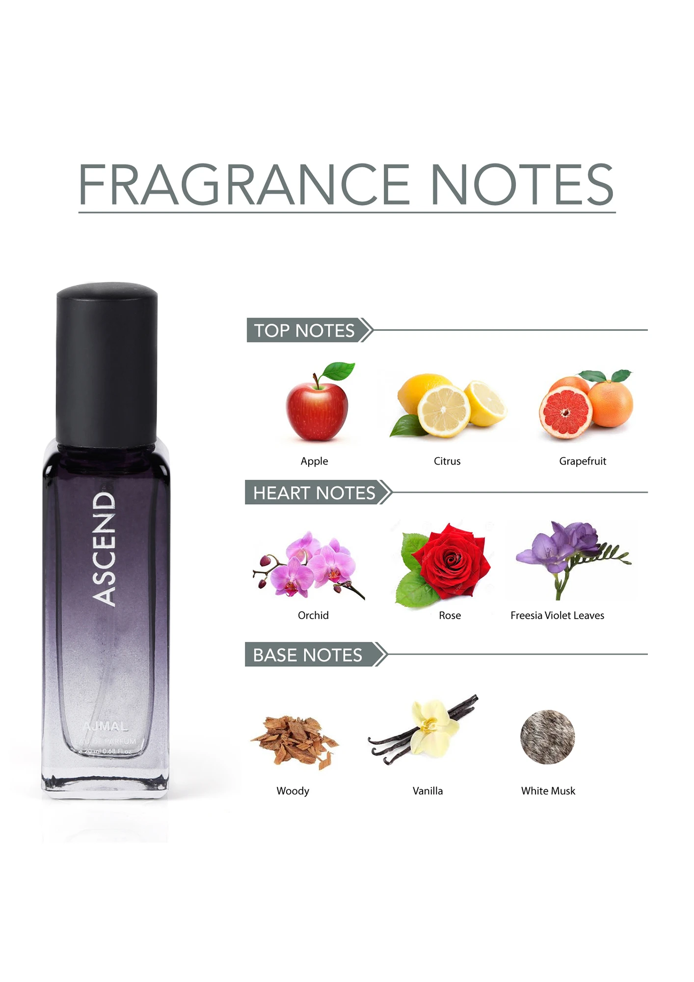 Ajmal best Ascend Eau De Parfum 20Ml Cosfrag