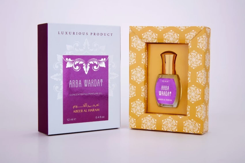 Meena Abeer Al Haram Arba Wardat Concentrated Perfume Oil 12Ml