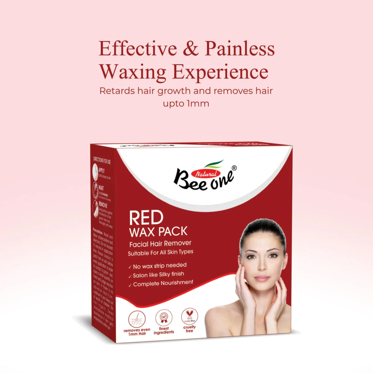 red KATORI WAX 85 gms 3 1