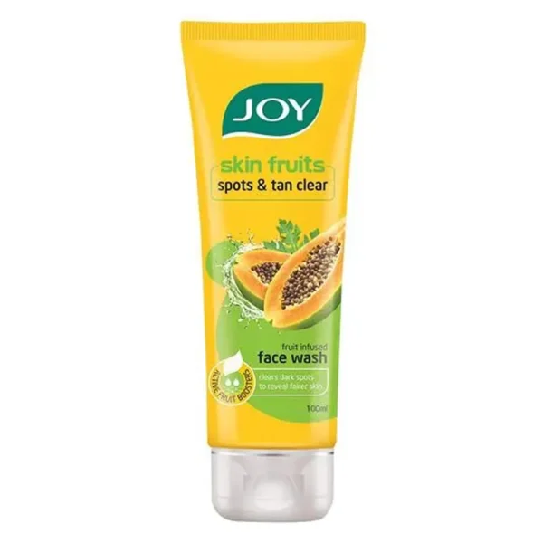 Joy Skin Fruits Spots & Tan Clear Papaya Fruit Infused Face Wash 100Ml