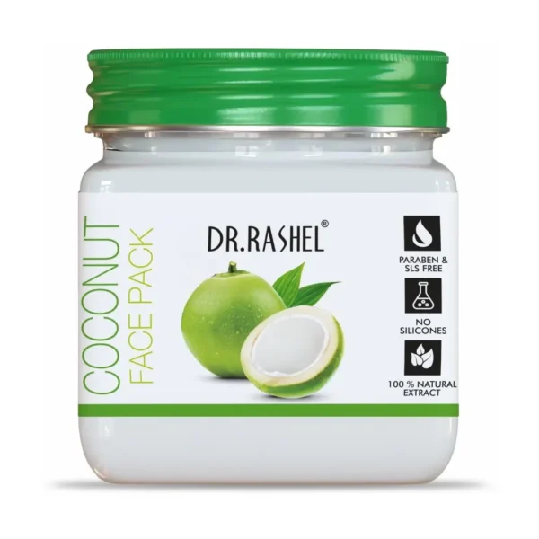 Dr Rashel Tender Coconut Face Pack Smoothes Skin