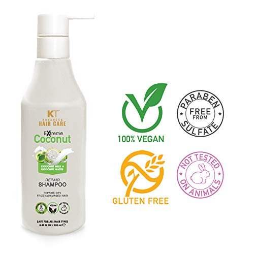 KT Professional Advanced Hair Care Extreme Coconut Repair Shampoo