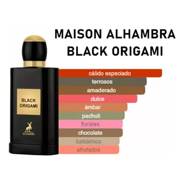 Maison Al Hambra Black Origami Eau De Parfum 100Ml