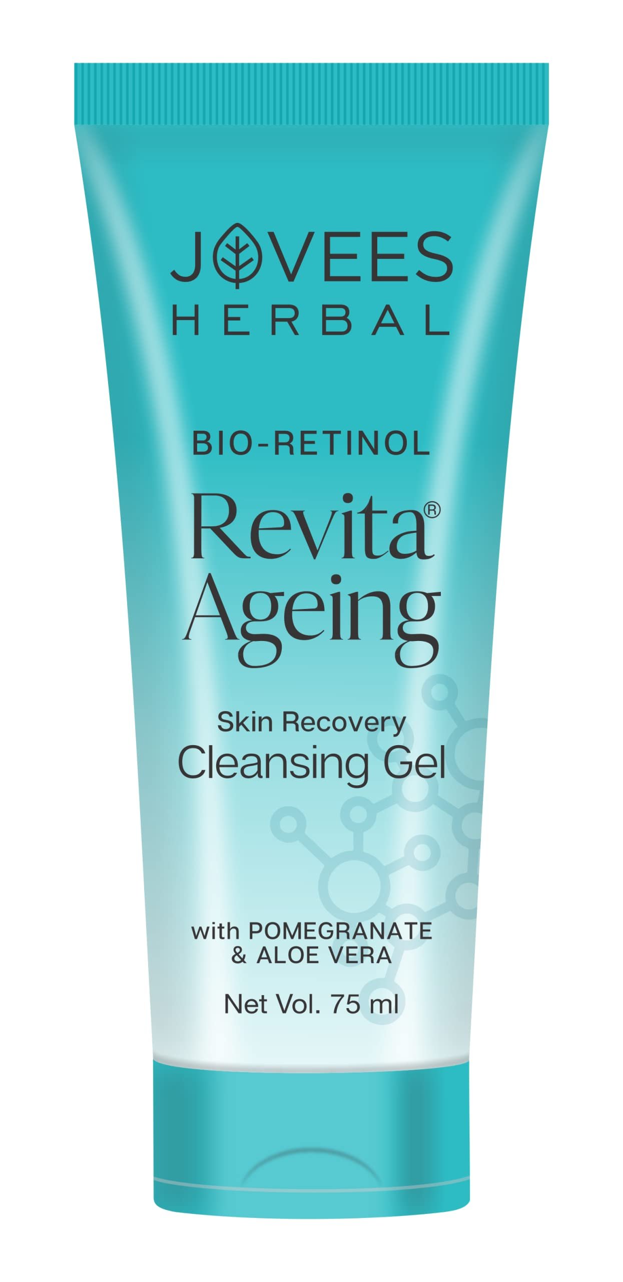 Jovees Herbal Bio-Retional Revita Ageing Skin Recovery Cleansing Gel 75Ml