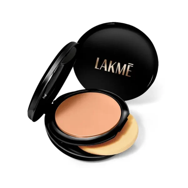 Lakme Show Stopper Unreal Dual Cover Pressed Powder 01 Classic Ivory 9G