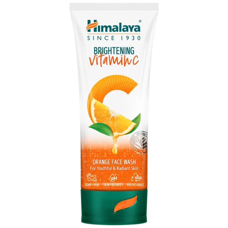 Himalaya Brightening Vitamin C Orange Face Wash For Youthful & Radiant Skin 100Ml