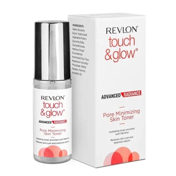 Revlon Touch & Glow Advanced Radiance Pore Minimizing Skin Toner 50Ml
