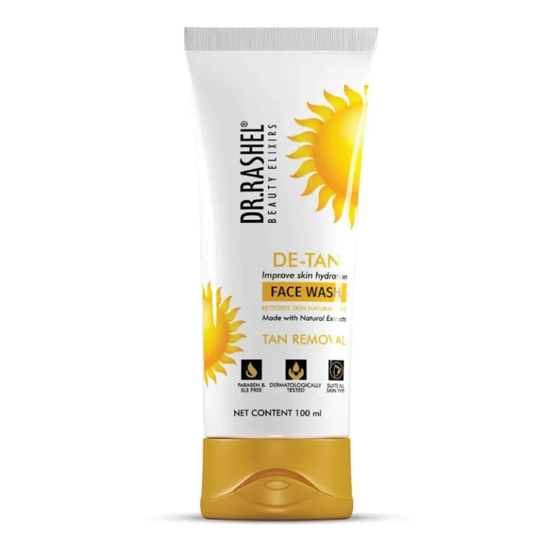 Dr Rashel De-Tan Face Wash Improve Skin Hydration Tan Removal