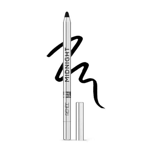 Renee Mid Night Kohl Pencil Enriched With Vitamin E. Castor Oil