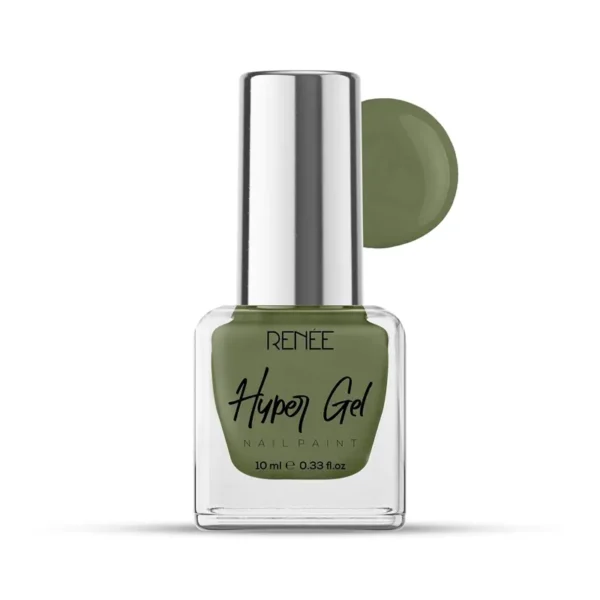 Renee Hyper Gel Nail Paint Olive Green