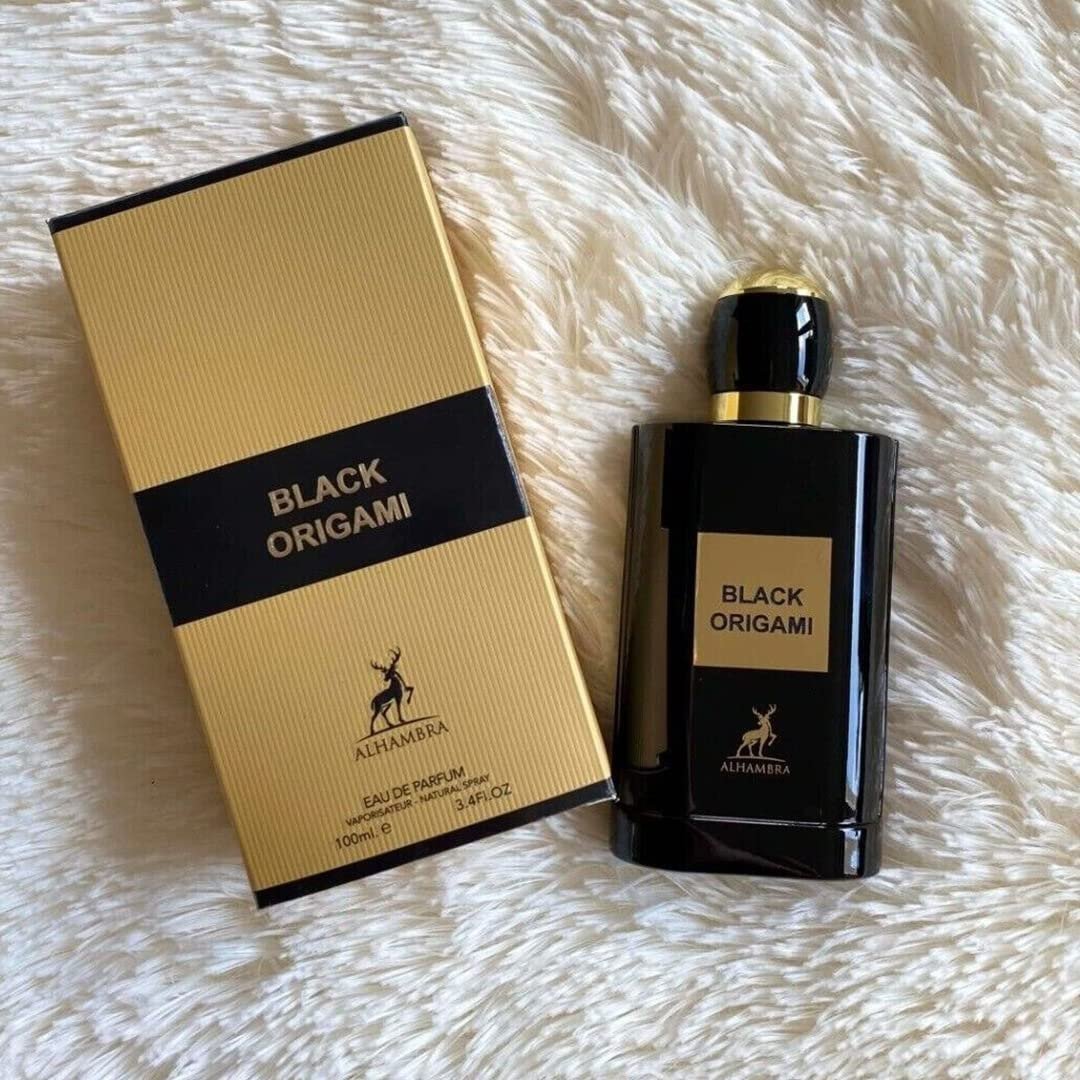 alhambra by lattafa black origami eau de parfum