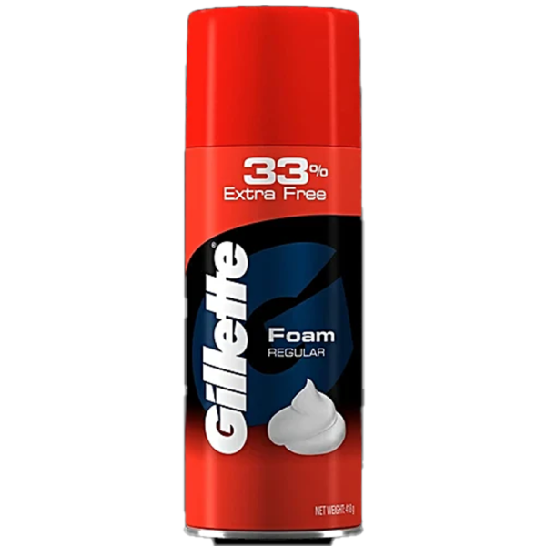 Gillette Foam Regular 418G.