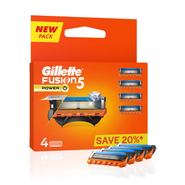 Gillette Fusion5 - 5 Cartidges 4N