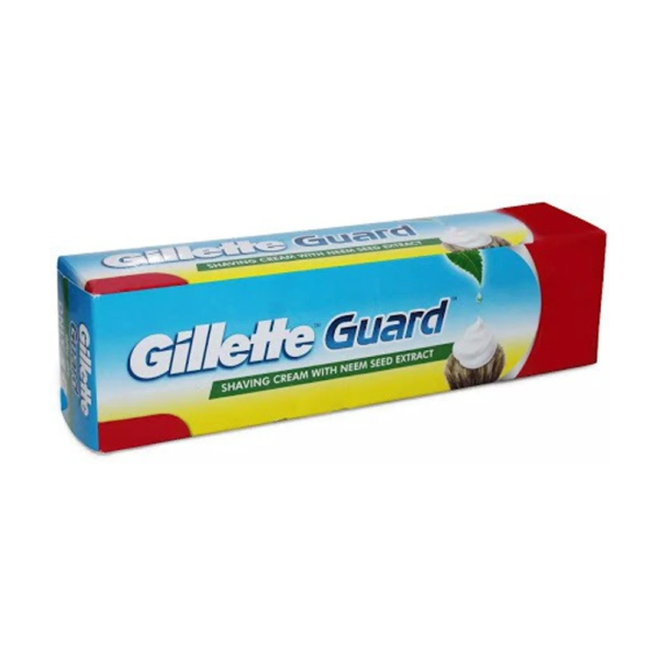 Gillette Guard Shaving Cream With A Touch Of Neem Extracts 125G