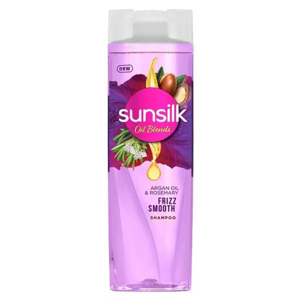 Sunsilk Oil Blends Argan Oil & Rosemary Frizz Smooth Shampoo 370Ml
