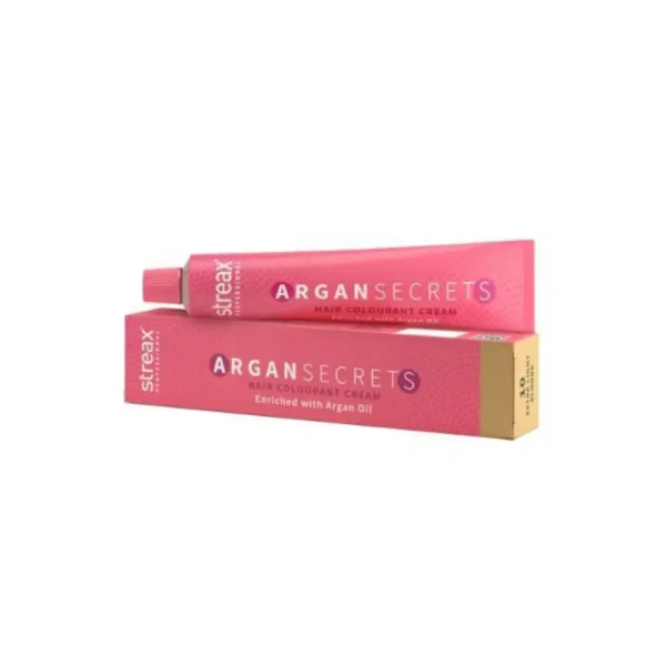 Streax Professional Argan Secrets Hair Colourant Cream Enriched With Argan Oil 10 Extra Light Blonde Mix 1:1 Colourant : Developer 60G