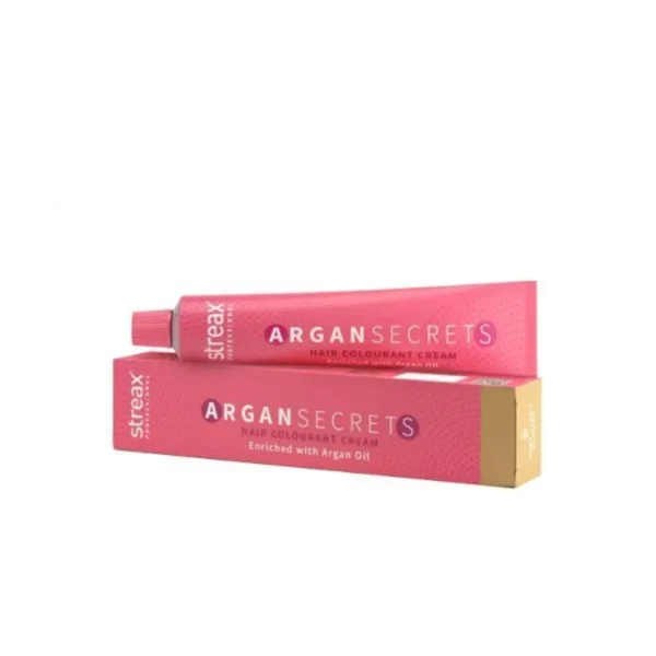 Streax Professional Argan Secrets Hair Colourant Cream Enriched With Argan Oil 9 Very Light Blonde Mix 1:1 Colourant : Developer 60G