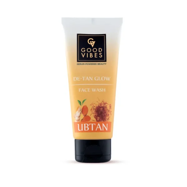 Good Vibes Serum - Powered Beauty De - Tan Glow Face Wash Ubtan 120Ml