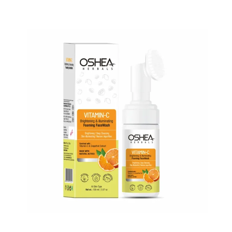 Oshea Herbals Vitamin - C Brightening & Skin Illuminating Foaming Face Wash 150Ml
